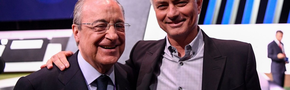 记者：弗洛伦蒂诺希望穆里尼奥重回皇马执教！