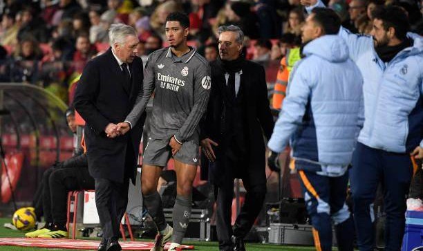 竞彩足球中奖查询-安切洛蒂：贝林伤无大碍，下周能打亚特兰大